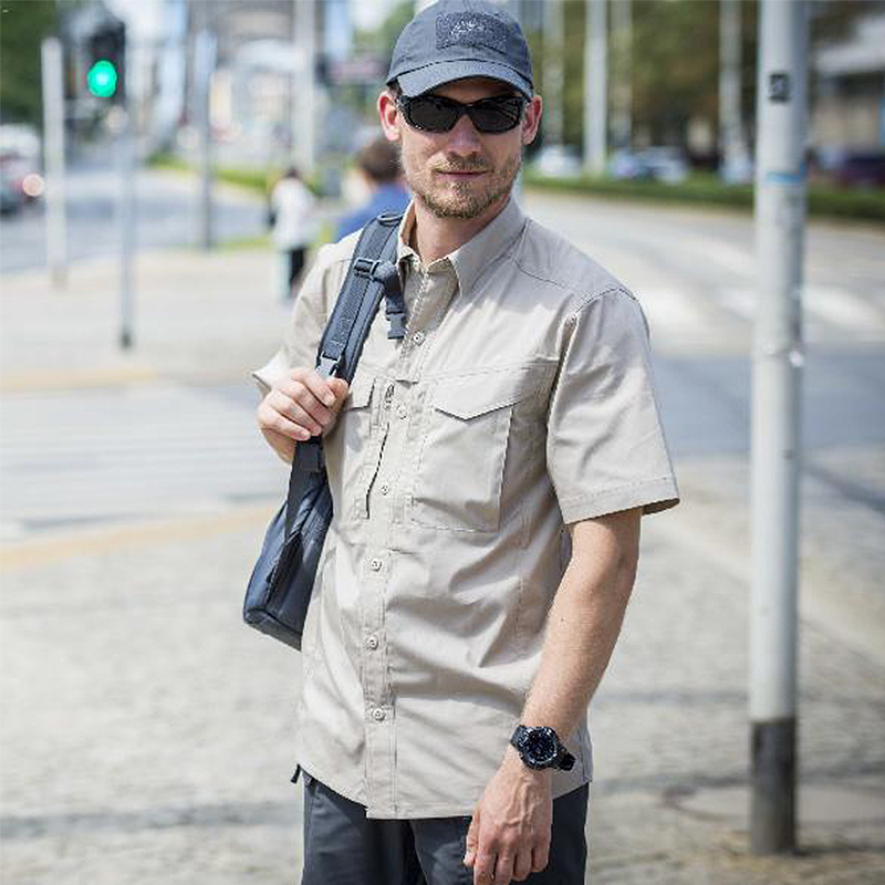 Helikon Guardian Mk2 Classic Short-Sleeved Shirt Tactical Workwear Tailored Utility Shirt
