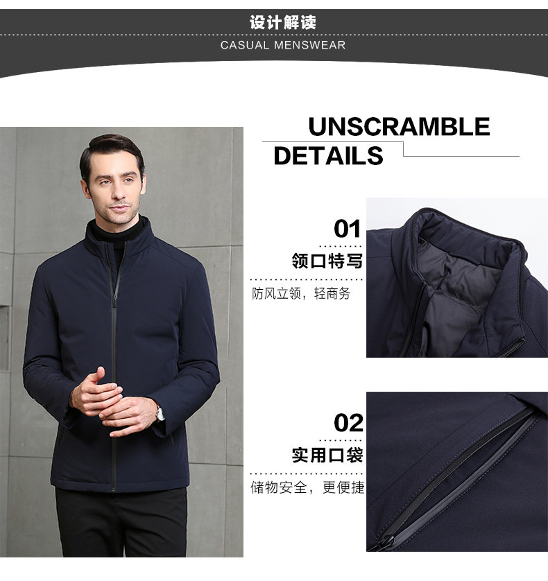 Blouson homme GIAMATTI     en Nylon - Ref 3119805 Image 8