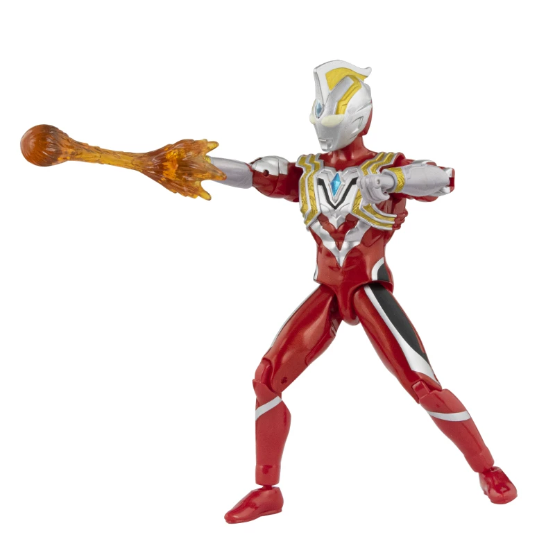 Bandai, Ultra, мощная подвижная Ультрамен Тига, мини-фигурка для мальчиков, премиум версия