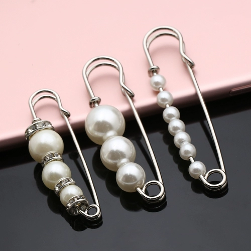 Защитное белье из жемчуга, пальто, кардиган, свитер, брошь, булавка