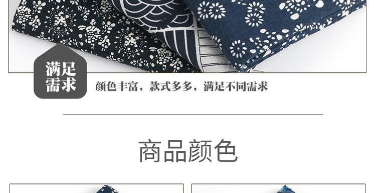 Phong cách Nhật Bản vải thủ công DIY nóng dập vải rèm khăn trải bàn vải bông đầu sofa chất liệu đệm các loại vải cotton