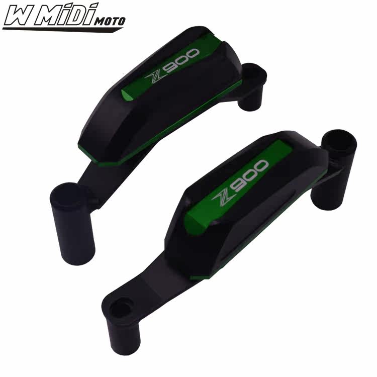 Suitable for motorcycle Z900 17-18 years modified bumper body anti-fall block protection bar anti-fall glue