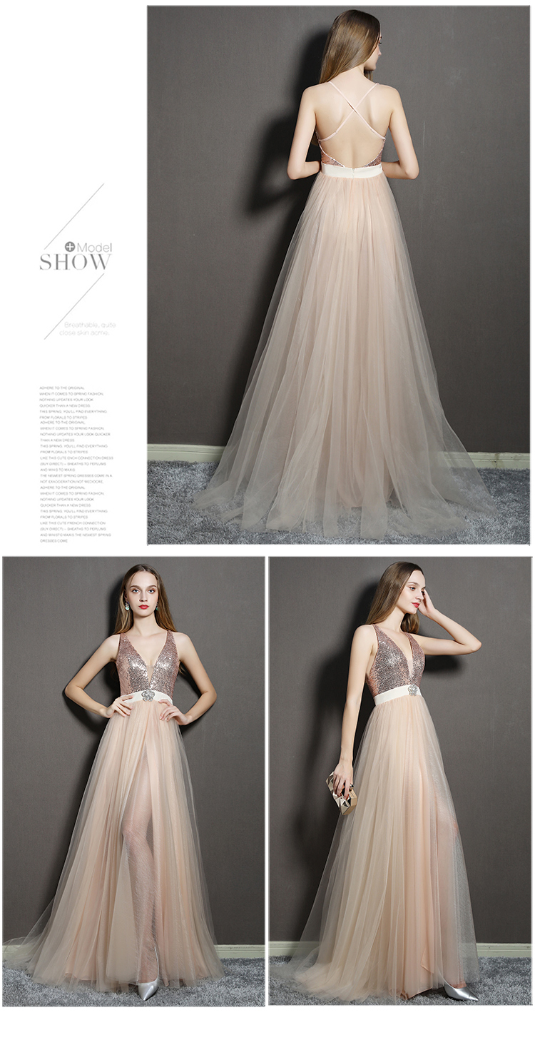 Robe de soirée en Maille - Ref 3211760 Image 16