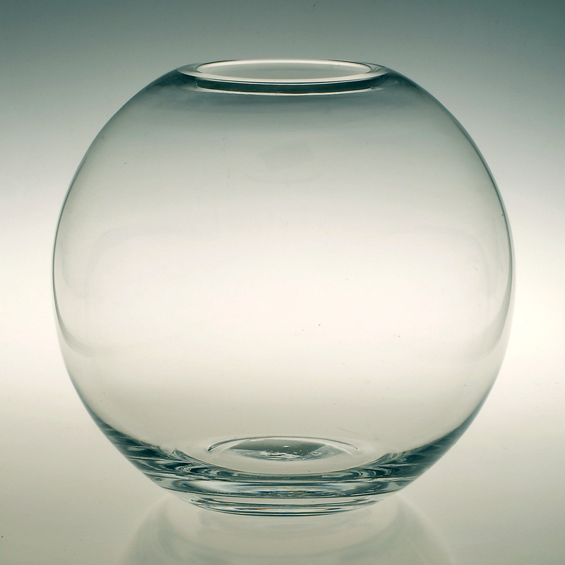 Exported Lead-Free Crystal Glass Living Room Round Ball Vase European-Style Bedroom Transparent Flower Vessel Ecological Fish Tank Simple Design Exported Lead-Free Crystal Glass Living Room Round Ball Vase European-Style Bedroom Transparent Flower Vessel Ecological Fish Tank Simple Design