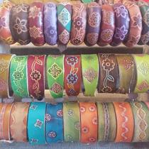 Special price cowhide bracelet for women Mongolian ethnic characteristics jewelry