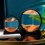 Творческий декомпрессия песочных часов Создание песчаного живописи