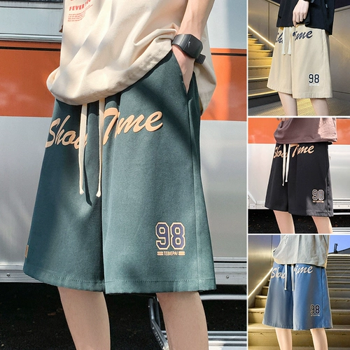 Летние тонкие брендовые спортивные баскетбольные шорты, пляжные штаны для отдыха, в американском стиле, большой размер