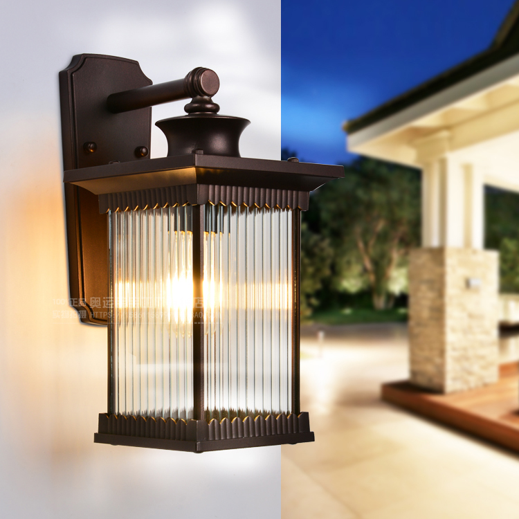 Villa door wall lamp Outdoor wall lamp Community outdoor wall lamp Wall lamp Garden lamp Chinese waterproof wall lamp