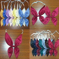 JK uniform collar flower free gold fish knot solid color lady collar flower lady bow tie professional collar flower