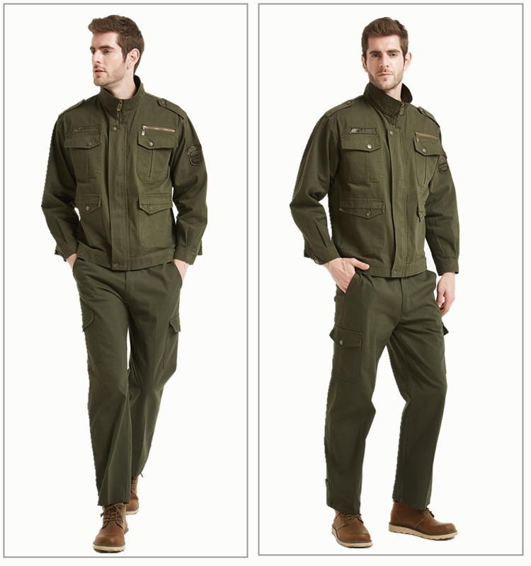 Quần áo bảo hộ lao động nam cotton quần áo bảo vệ mùa thu và mùa đông dày thợ hàn mặc mặc chống cháy chống cháy bỏng dụng cụ tùy chỉnh đồ bộ pijama