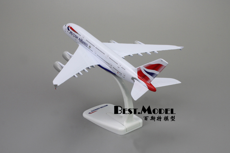 Máy bay mô phỏng hàng không A380 của Anh Model 787 Bộ sưu tập kỷ niệm tốt nghiệp 18cm Trang trí tĩnh hợp kim rắn mô hình xe rolls royce