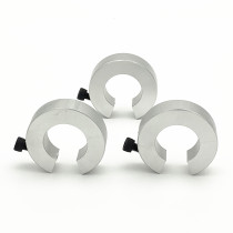 SBR rail limit ring opening slider blocking ring locking ring aluminium alloy limit ring positioning thrust fixing ring