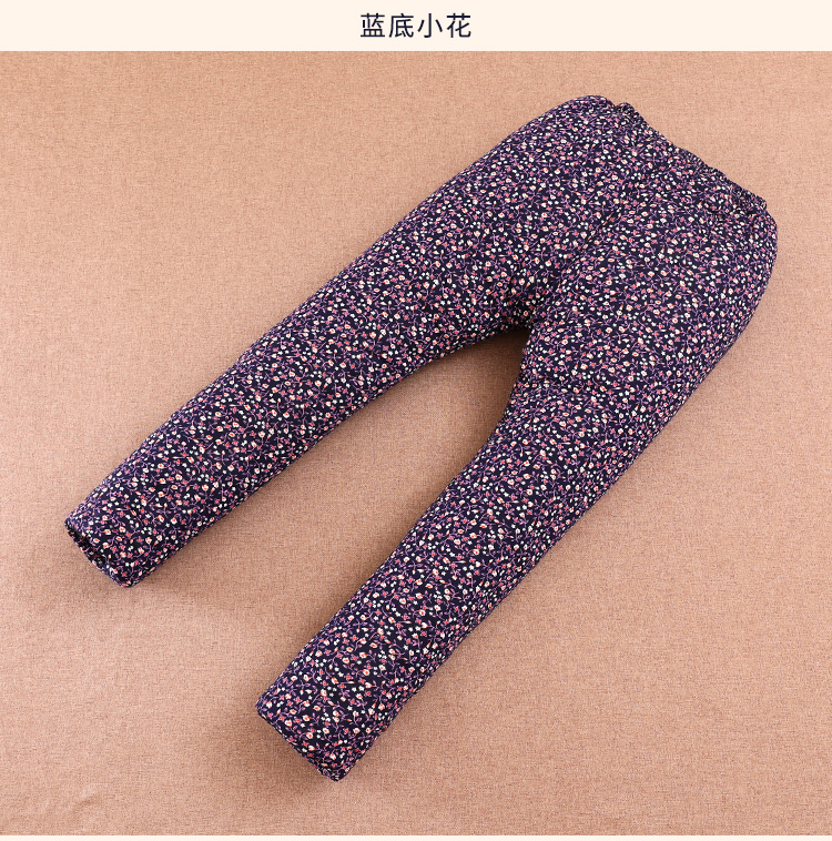 Tùy chỉnh thủ công quần cotton nguyên chất đáy quần dày ấm trung và quần nam cao eo quần cộng với quần áo mùa đông béo quần áo big size nam