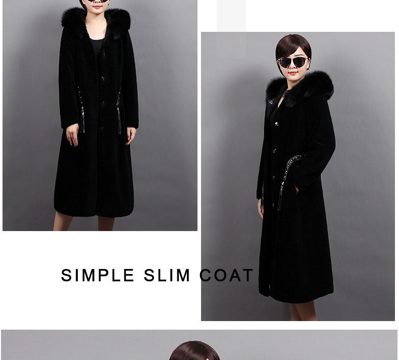 Manteau de fourrure femme - Ref 3172944 Image 19