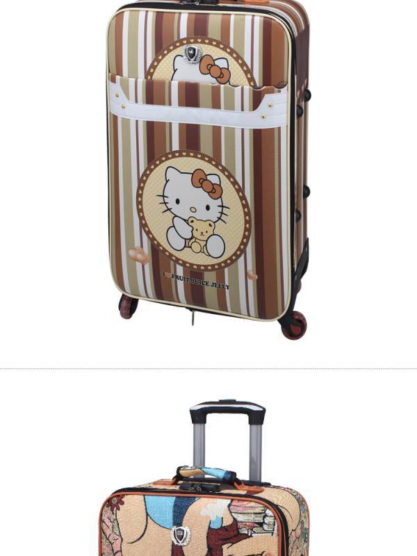Mới bánh xe hành lý phổ quát 20/24 inch xe đẩy trường hợp vali vali vận chuyển mật khẩu hộp da nam và nữ vali kéo giá rẻ