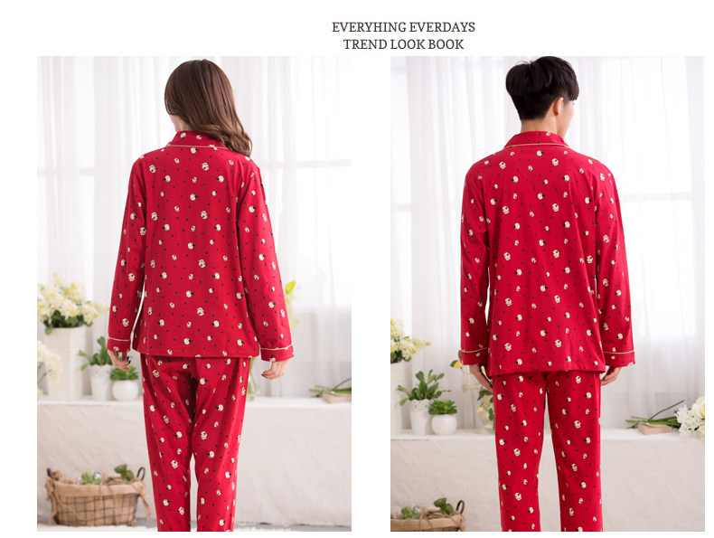 Pyjama mixte en Coton à manches longues - Ref 3005908 Image 29