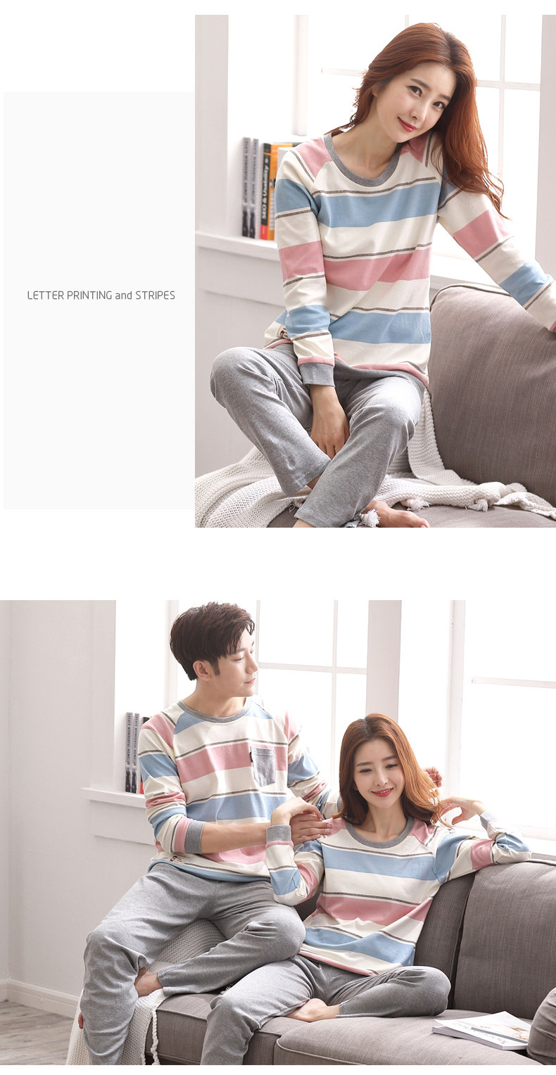 Pyjama mixte en Coton à manches longues - Ref 3006112 Image 28