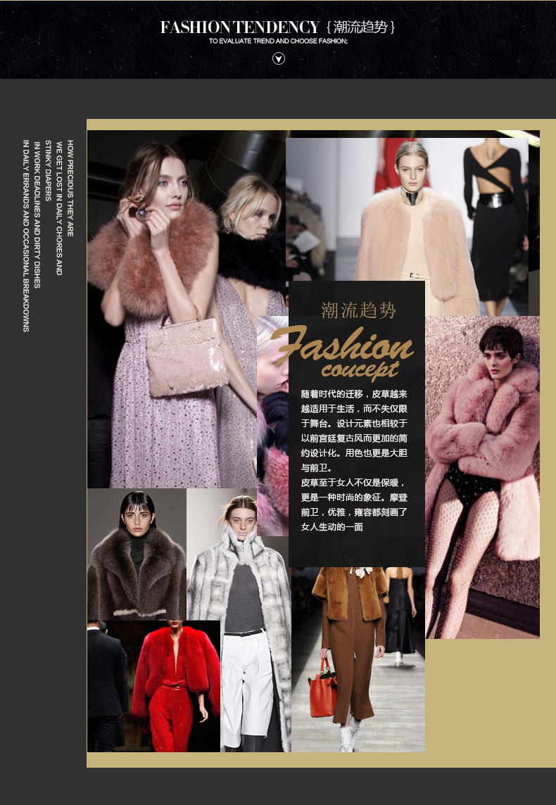 Manteau de fourrure femme - Ref 3173334 Image 14