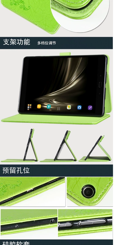 ASUS ZenPad 3S 10 Z500M nắp bảo vệ 9,7 inch tablet gói máy tính bao da P027 vỏ - Phụ kiện máy tính bảng