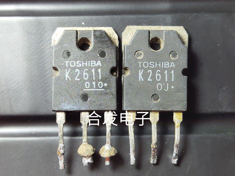 Imported disassembly TOSHIBA K2611 silver elephant electric welding machine inverter power field effect tube 2SK2611 spot