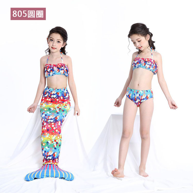 Bộ đồ bơi nàng tiên cá áo tắm cho bé gái Xiêm 2018 Bộ đồ mới bé gái đi biển Bộ đồ bơi bé gái quần áo trẻ em kiểu hàn quốc