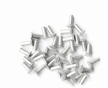 Countersunk head aluminum rivets Aluminum rivets Solid rivets Knocked rivets 5*25 6*25 6*308*25 Yuan Jin