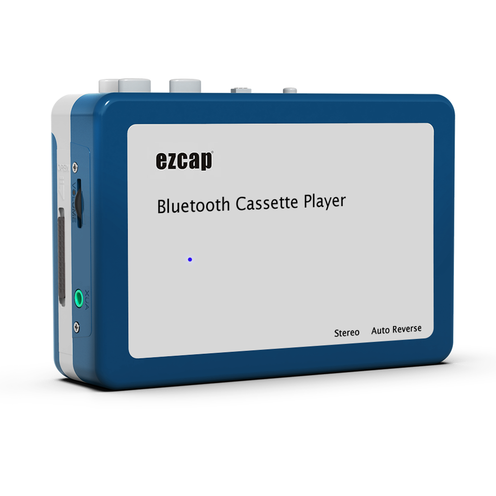 ezcap215 Bluetooth Tape Walkman Cassette Recorder English Tape