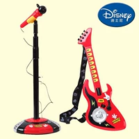 Disney mới Mickey joy rock dọc micro Guitar đồ chơi âm nhạc hai mảnh - Đồ chơi âm nhạc / nhạc cụ Chirldren đồ chơi mầm non