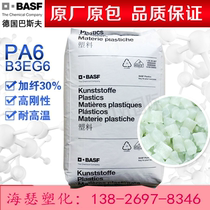 Nylon PA6 German BASF B3EG6 gfibre 30% high rigidity high temperature resistant PA6 reinforced nylon single 6 raw material