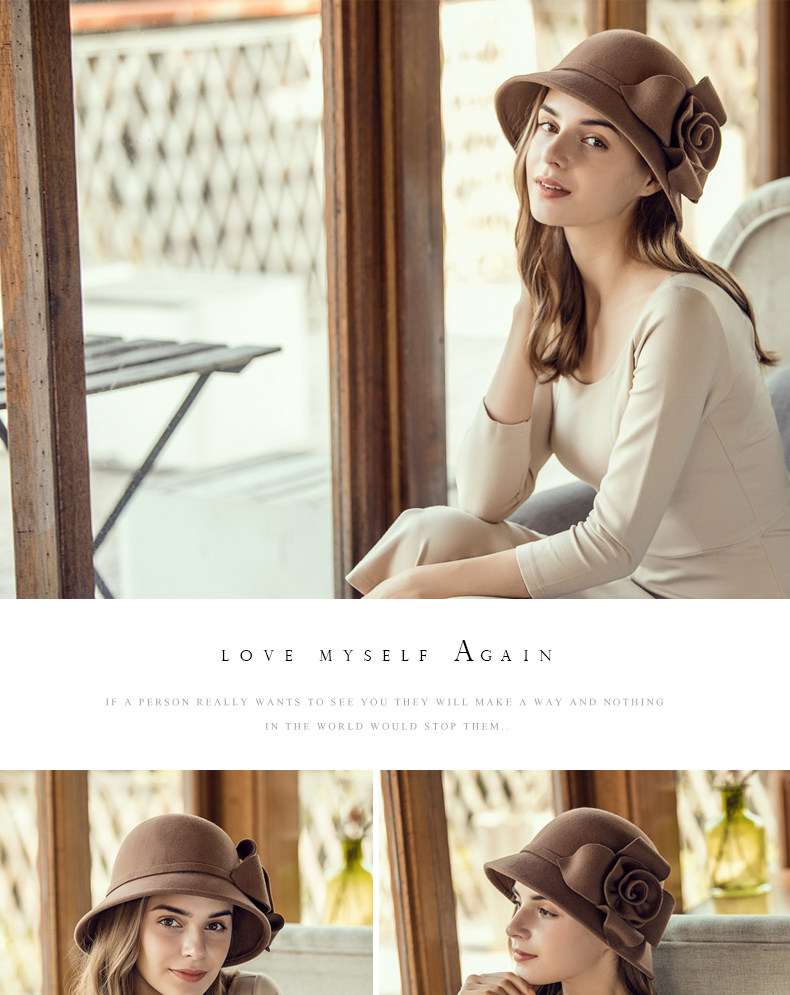 Chapeau pour femme en Poilue - Ref 3233533 Image 6