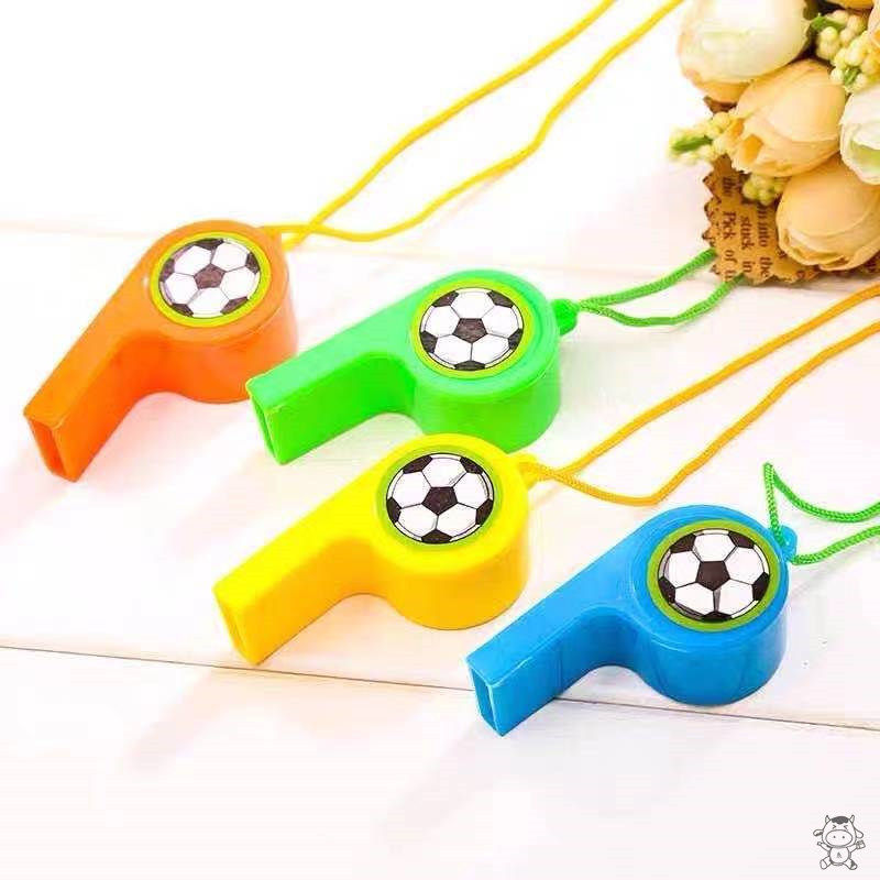 New plastic whistle fuel whistle referee Wangrope match sports children's toy survival cartoon baby