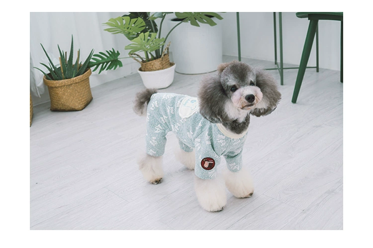 18 Touchdog mới, nó mang bốn chân jumpsuit dễ thương mềm mại thoáng khí và thoải mái cho mèo và trang phục chó - Quần áo & phụ kiện thú cưng