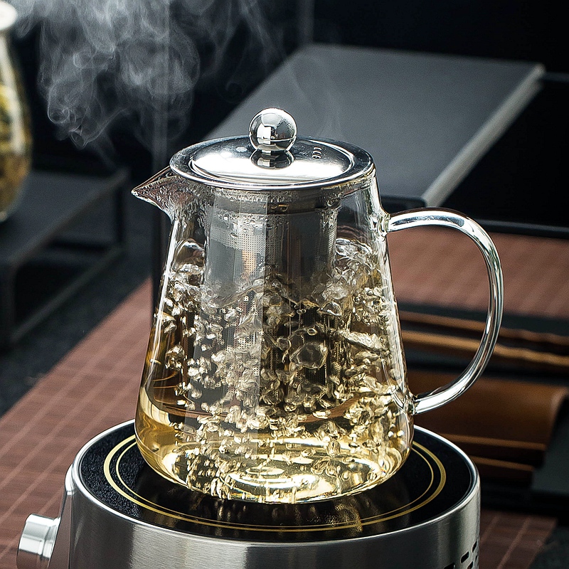 Glass teapot household filter explosion - proof high - temperature electric TaoLu tea kettle boil tea mercifully kung fu tea set