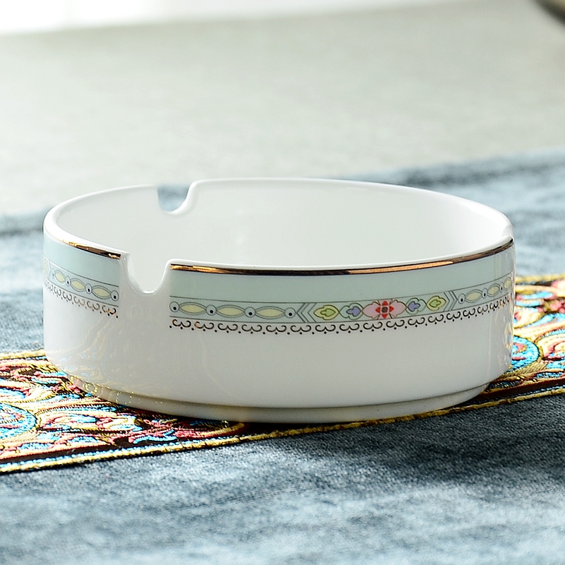 Sheng 's creative move trend ceramic ashtray ashtray sitting room office fashionable ashtray tableware