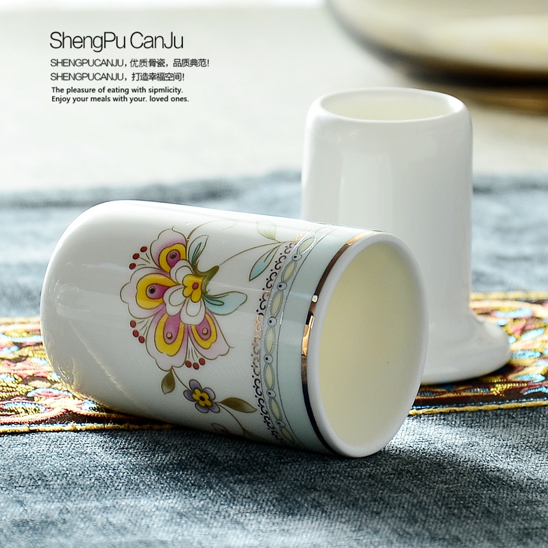 Sheng 's toothpick box of household creative European - style toothpick as cans ceramic toothpicks extinguishers ipads porcelain hotel restaurant tableware furnishing articles