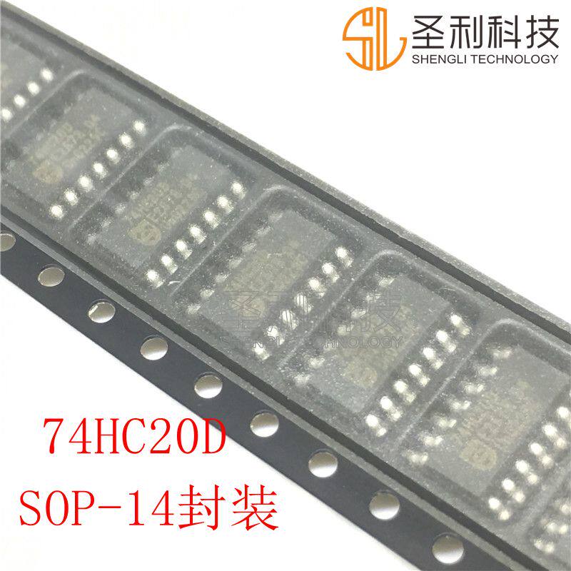 New imported original 74HC20D SOP14 input and non-gate patch logic IC
