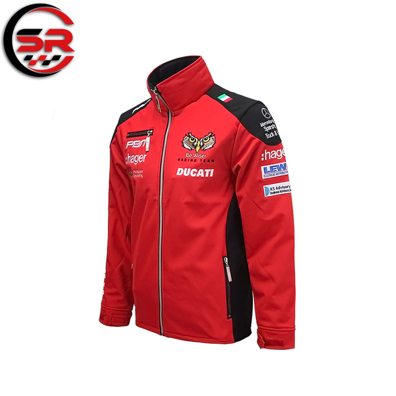 SR Racing Ducati Ducati Soft Shell Owl Costume Embroidery Led Heating Stopper M03
