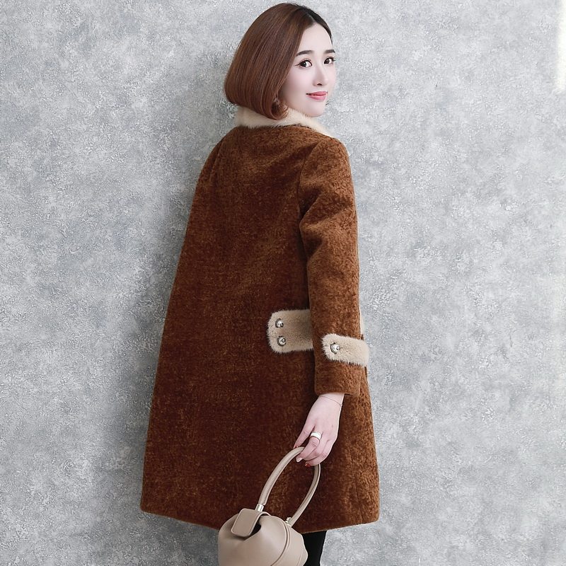 Manteau de fourrure femme - Ref 3173363 Image 4