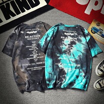 Short-sleeved male trendy brand Korean version of the trend students loose clothes teenagers half-sleeve thin tee summer T-shirt