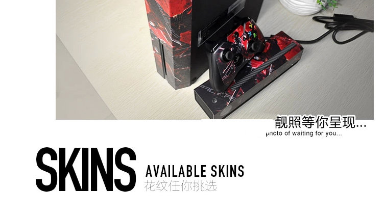 XBOX ONE thời trang cá tính cơ thể sticker trò chơi chủ đề bảo vệ chủ đề phim dán cơ thể màu dán dán đau - XBOX kết hợp tay xbox one s