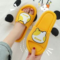 2021 New trembles sandals women Summer couple cartoon indoor and outdoor bath non-slip home wear slippers men