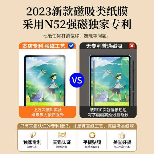 Подходит для Huawei matepadpro, бумажная пленка, магнитная съемная 13,2-дюймовая плоская закаленная пленка mate Protection Pro Matte 2023, письмо 12,6 дюйма