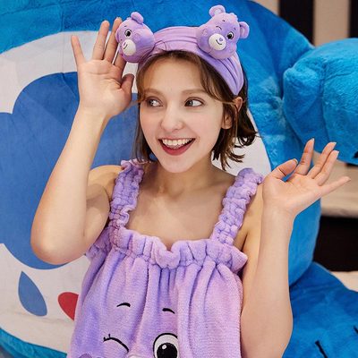 【阪织屋】爱心小熊洗脸头箍发带