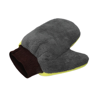Car wash gloves do not damage car paint Bears paw plush double-sided waterproof car cleaning beauty tools winter car cleaning