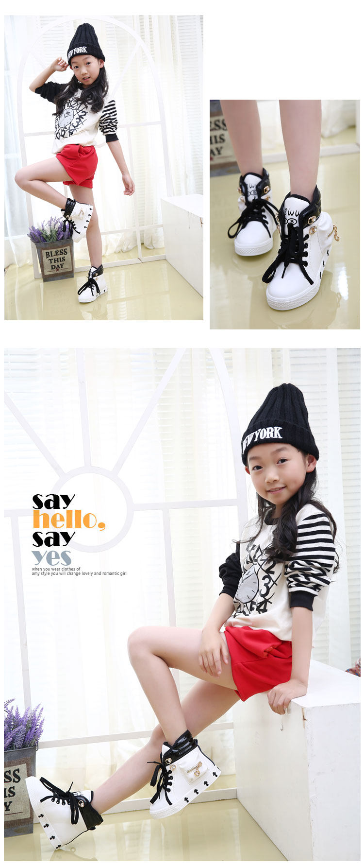 Chaussures enfants pour printemps - semelle caoutchouc - Ref 1038960 Image 27