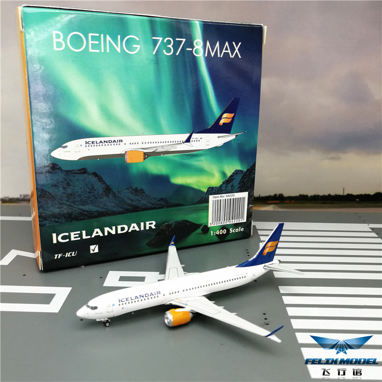 Phoenix 04220 Icelandair B737 max8 TF-ICU 1:400 out of print
