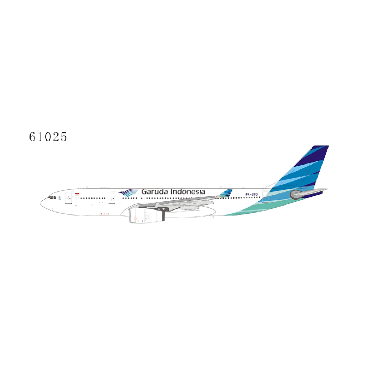 NG 61025 Garuda Indonesia Air A330-200 PK-GPO 1:400