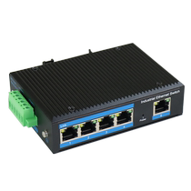 Tuxuan Industrial Class 100 trillion 5 port Ethernet switch rail style 4-port network monitoring hub lightning protection TX8-5E