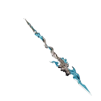 Fighting against the sky Yun Yun Nalan Yunzhi sword Yunzhi sword Xuan Zhong ruler Lingying spear Ice King spear model weapon