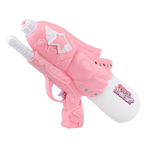 2024 new childrens water gun pull-out summer beach rafting water toy outdoor water splashing night market stall